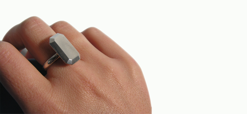 Large Rectangle ring