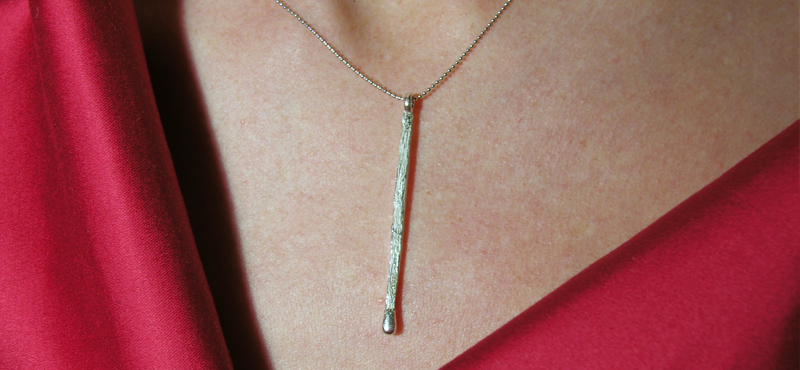 Matchstick Necklace